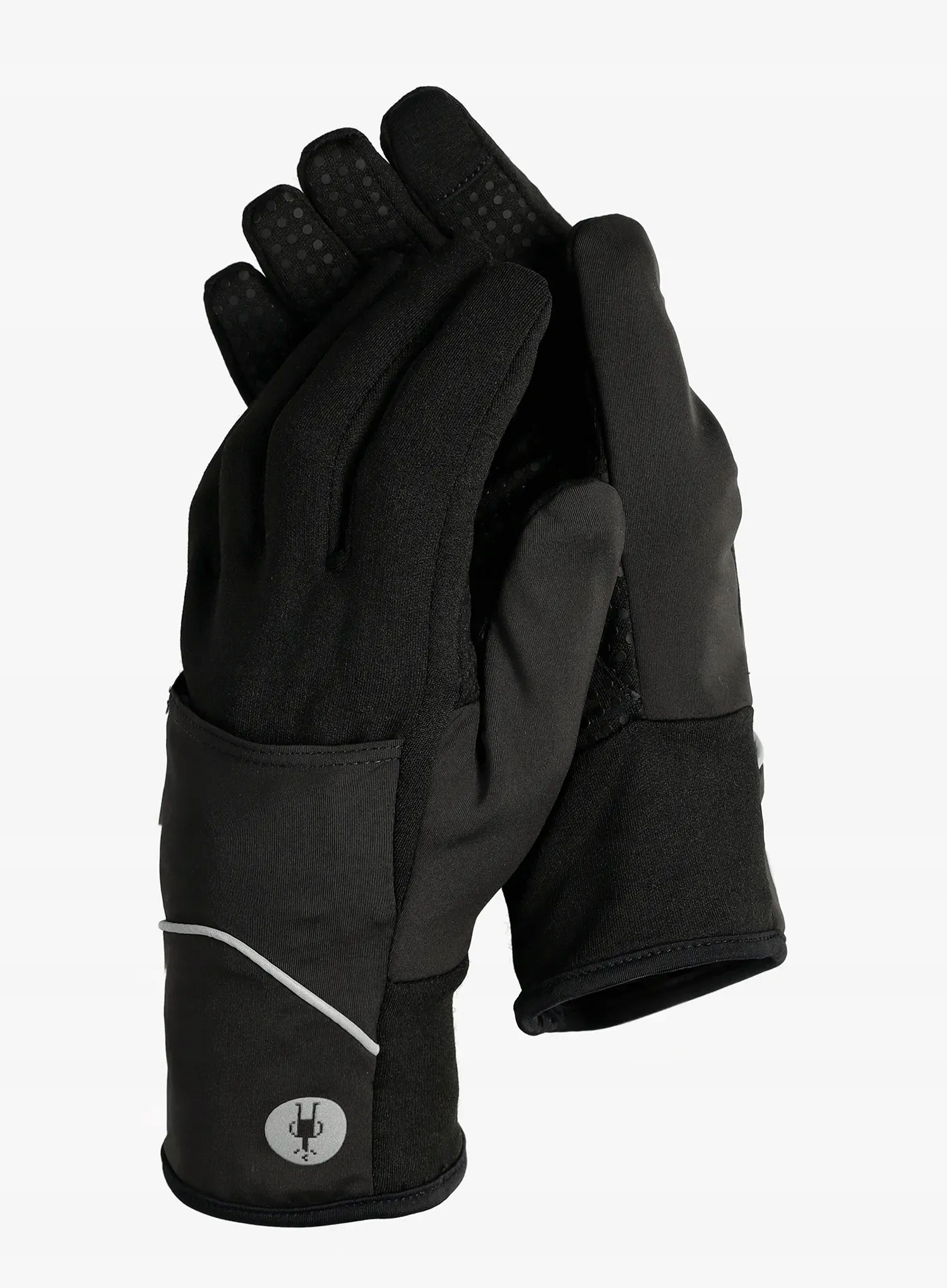 Rukavice pro chytrý telefon Smartwool Active Fleece Wind Mitten černé Xs