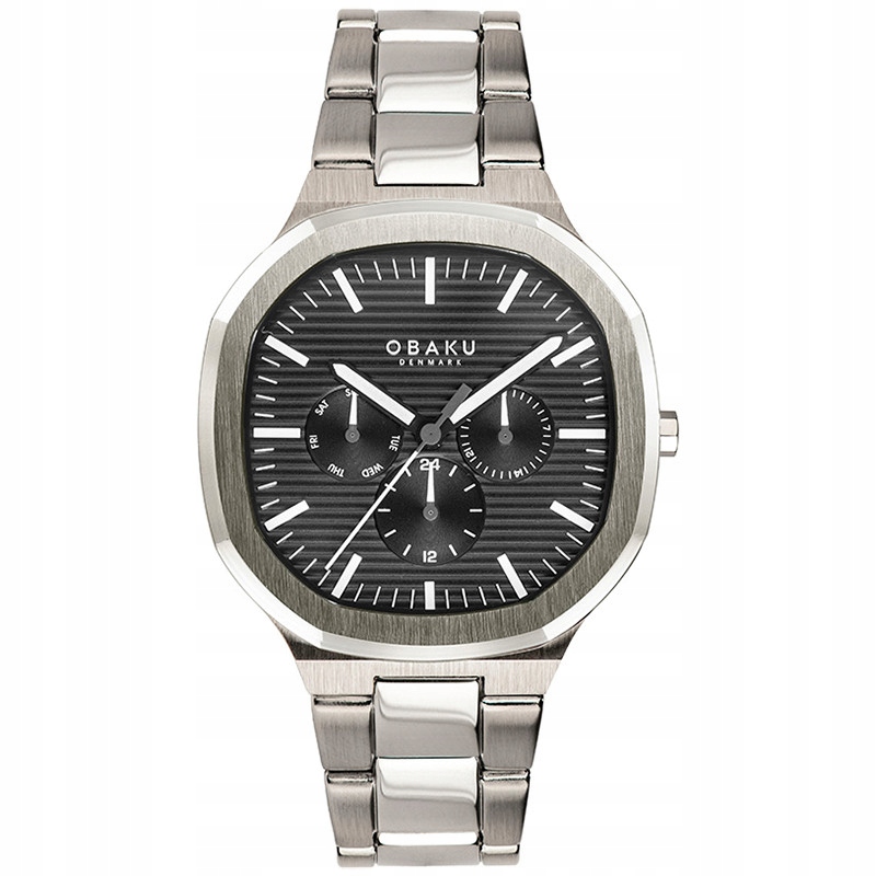 Pánské Hodinky Obaku Denmark V275GMCBSC stříbrný náramek