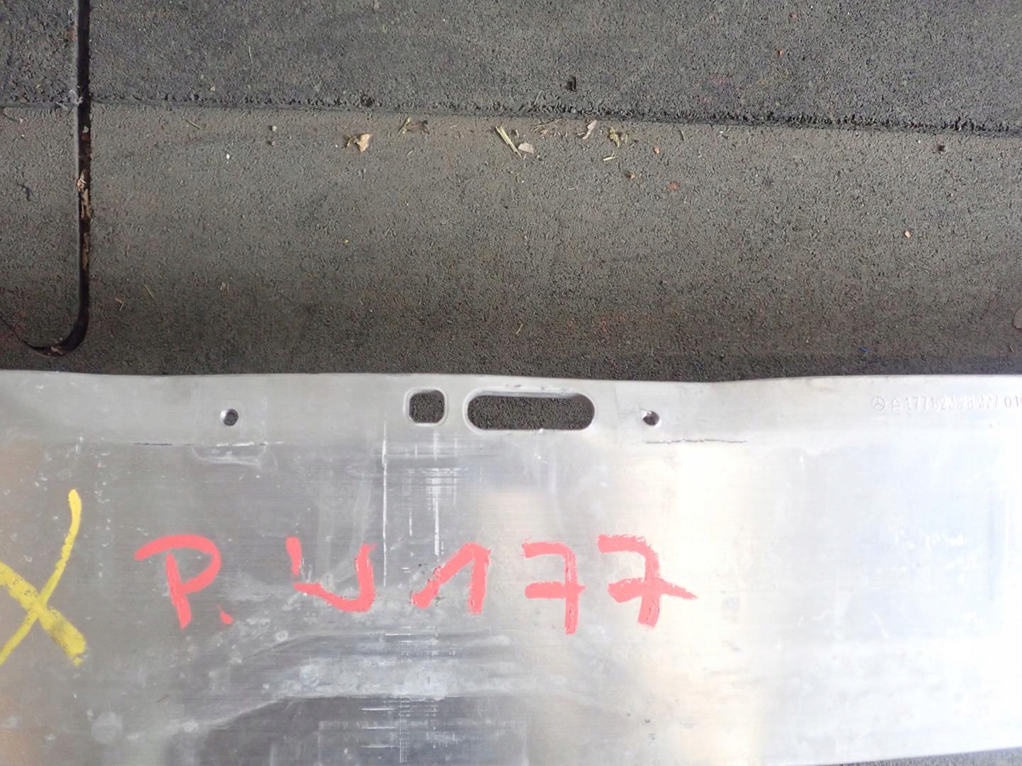 sider below bumper front MERCEDES A-KLASA W177 18
