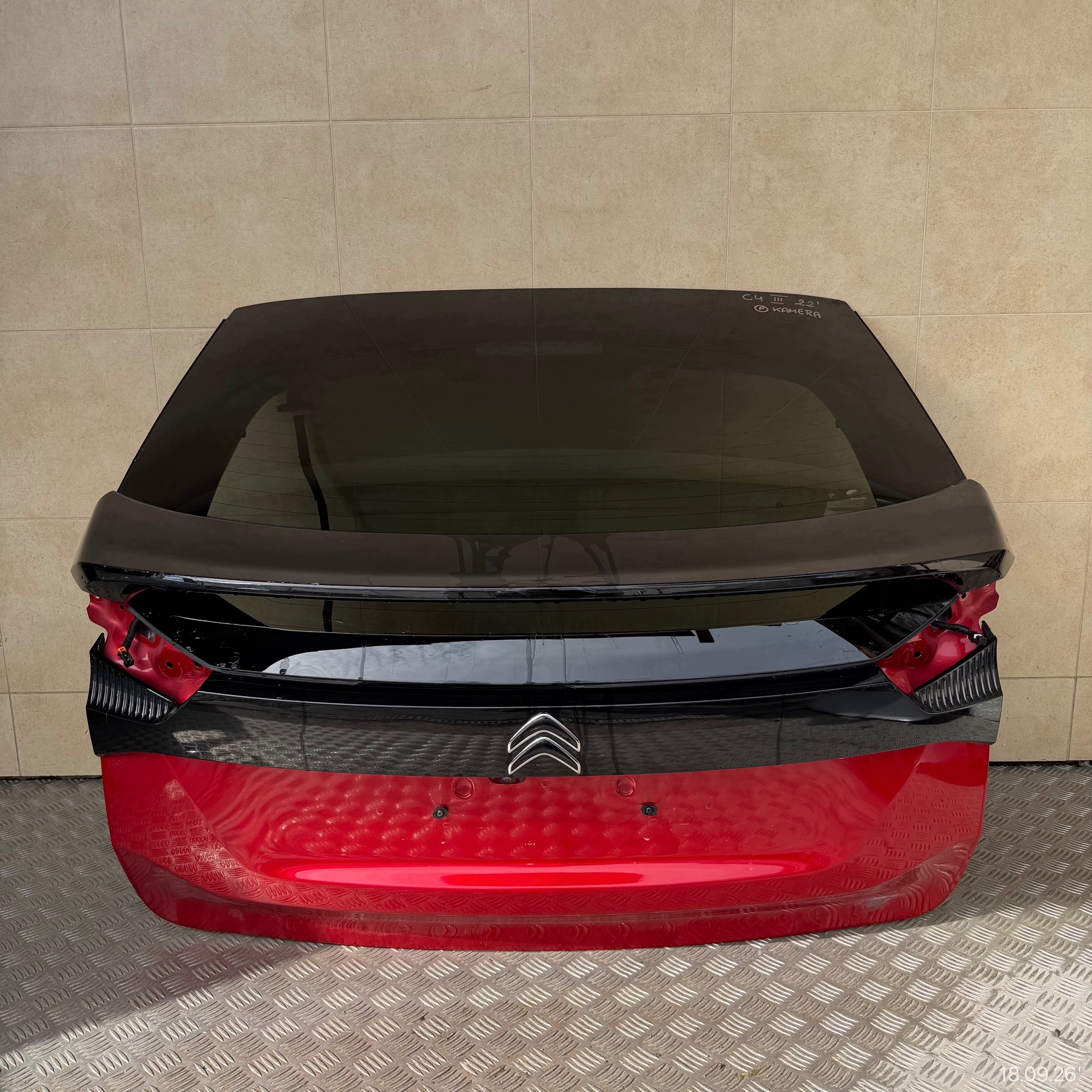 boot doors complete CITROEN C4 III 2024 ROK KAMERA