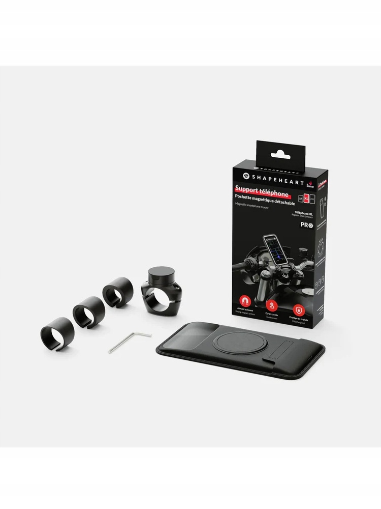 ETUI MAGNETYCZNE NA MOTOCYKL SHAPEHEART Z UCHWYTEM PRO ROZM. XXL