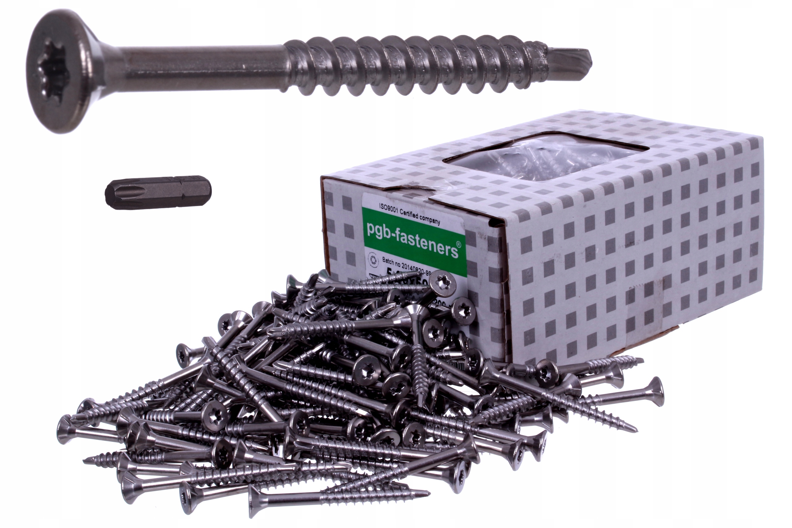 Wkręt Nierdzewny Z Wiertłem Inox Torx 5x50 200x A2