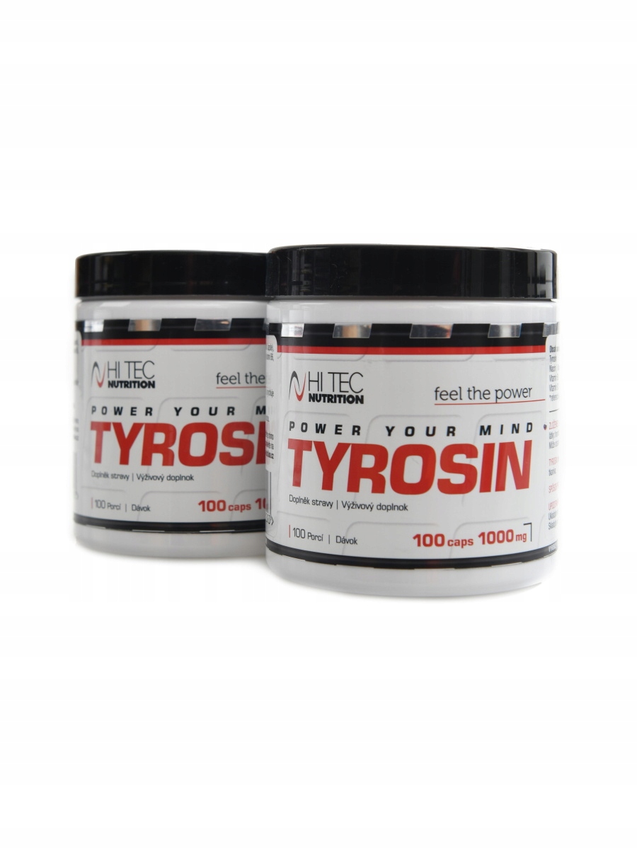 Nutrition Tyrosin 2 x 100 kapslí ekonomy pack