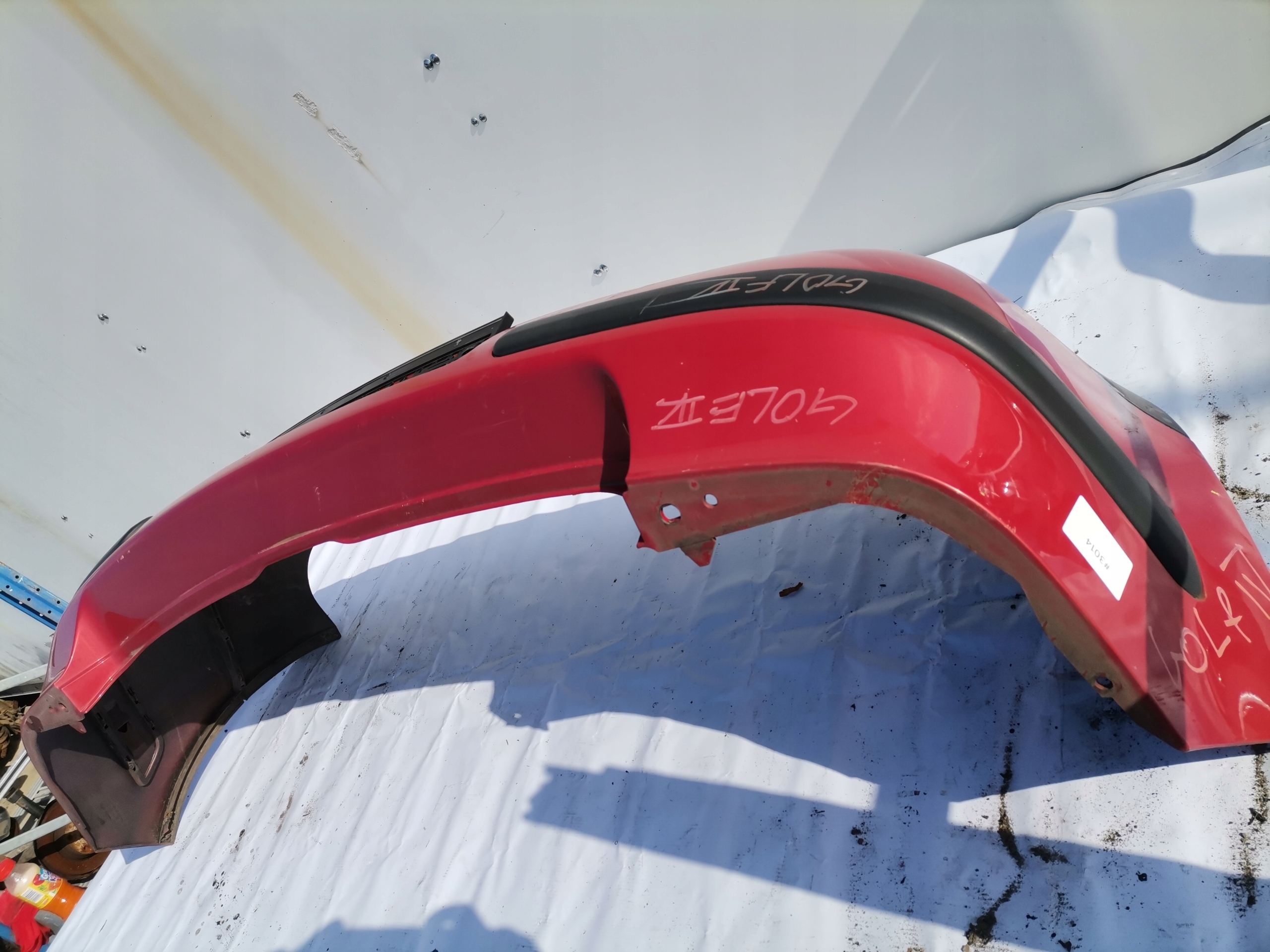 VW GOLF IV stoßstange heck hinten roter