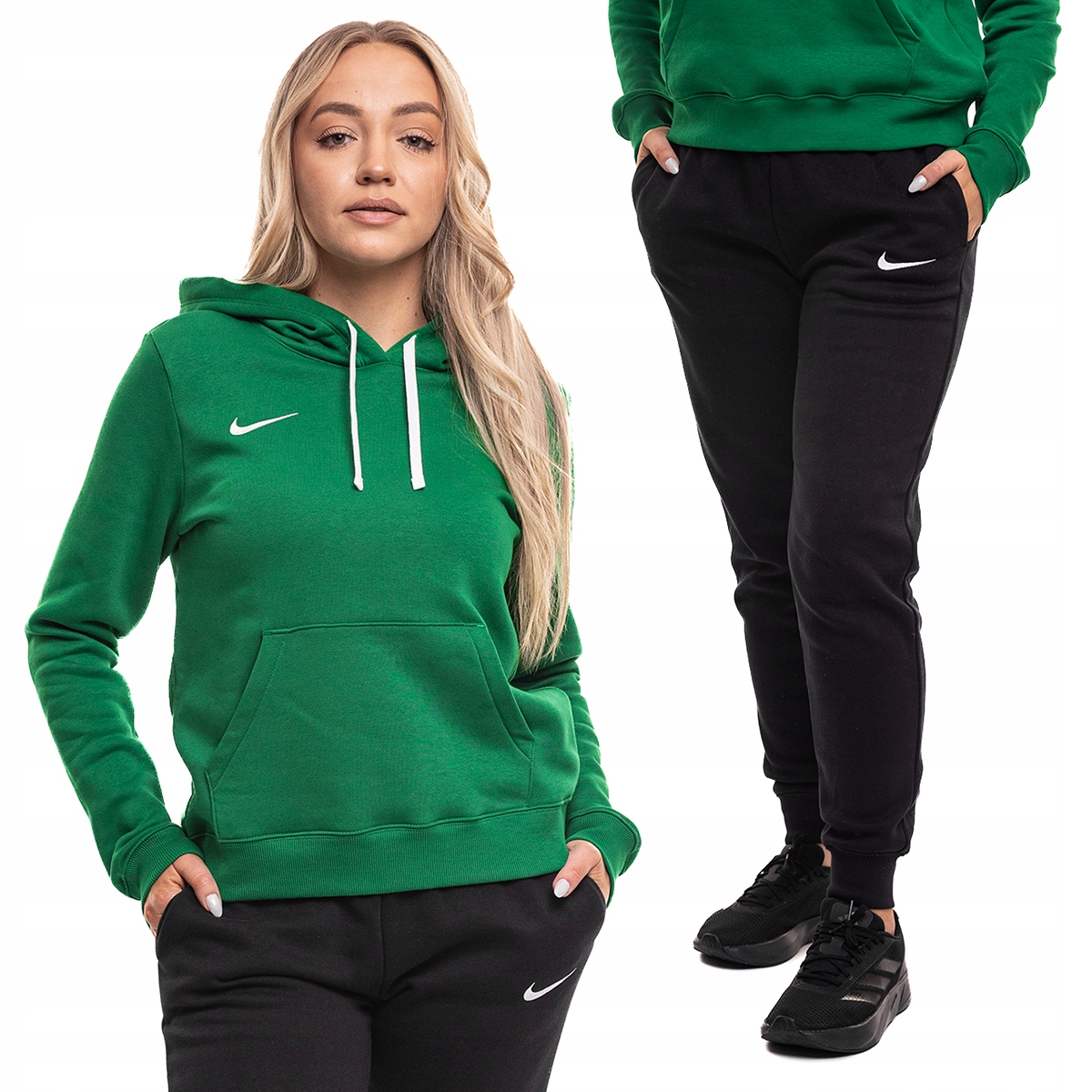 Nike Teplákovka Dámský sportovní bavlněný komplet Mikina Kalhoty Park 26 vel. XL