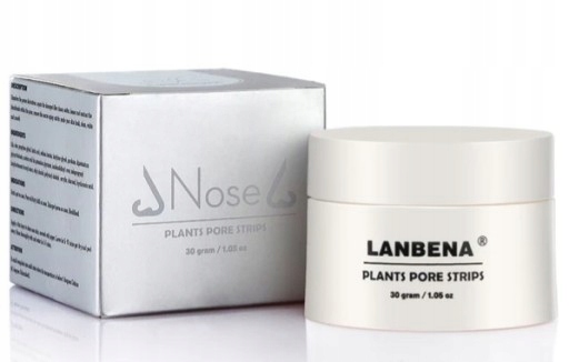 

Lanbena Plastry Oczyszczające Nos 60szt 30g