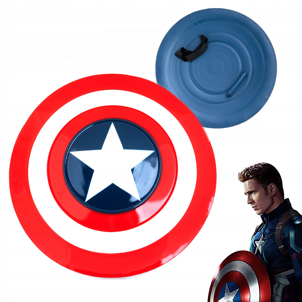 Štít Kapitána Ameriky "rogers Shield" kovový