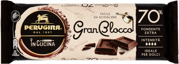Levně 4 x Čokoláda Gran Blocco 70% Fondente Extra 150 g Perugina