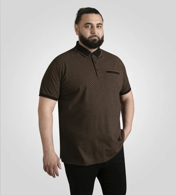 Velká pánská Tričko černá Worksop- D555