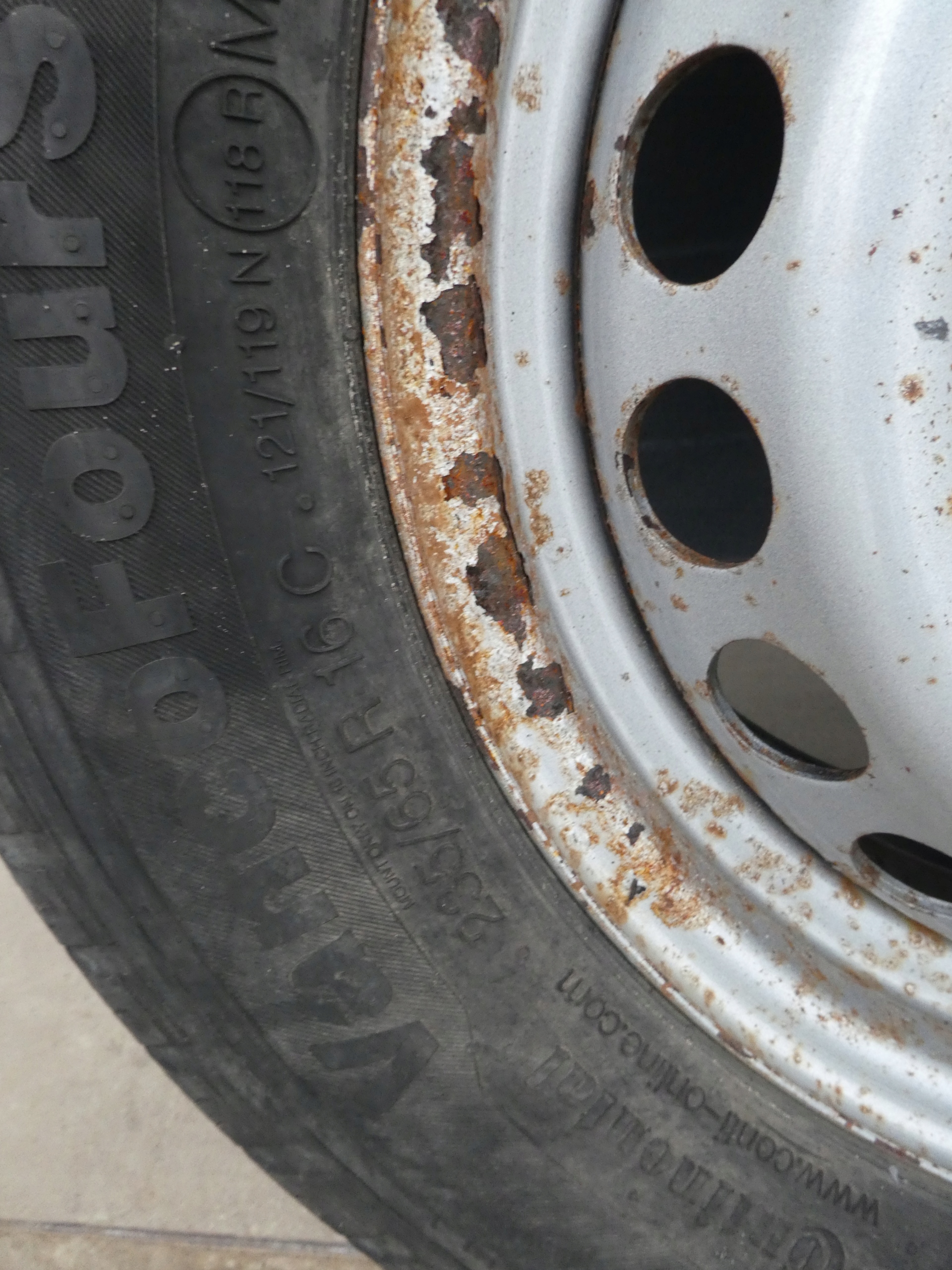 wheel spare VW CRAFTER SPRINTER A0014014802 5X130 235/65/16