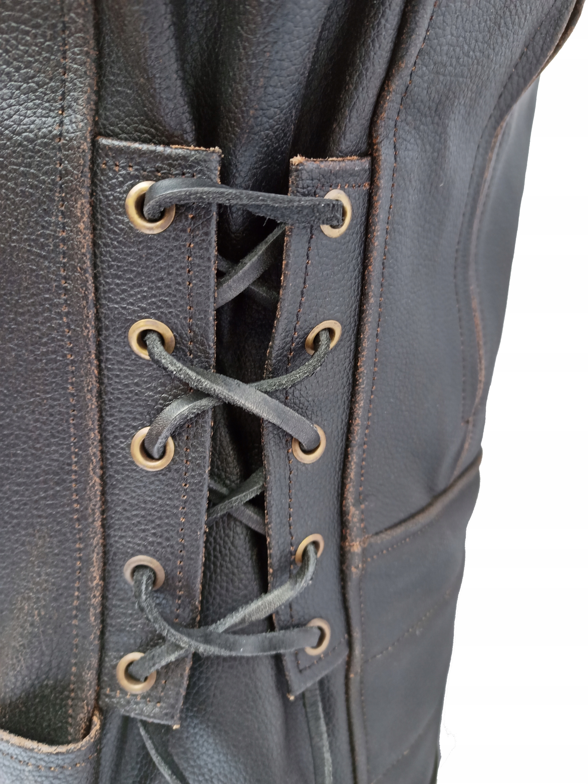 Nowa skóra Ramoneska wypalone logo laserowo ! 3XL Rozmiar XXXL