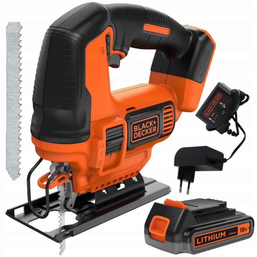Black+decker Přímočará Pila 18V BDCJS18