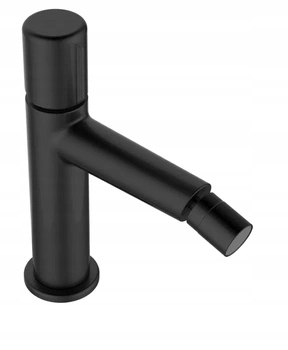 Laveo bidetová batéria Pretto s zátkou čierna Bao 732D