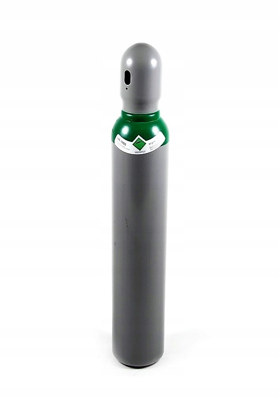 BUTLA 8L MIX AR+CO2 PEŁNA 150BAR 1,4M3 ALU LEKKA