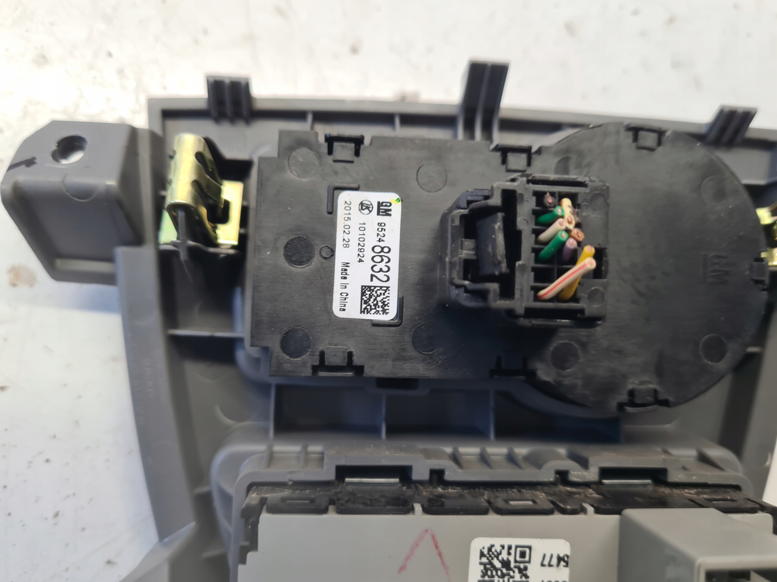 OPEL KARL Schalter Leuchten PANEL PRZYCISKOW CITY TRAKCJA