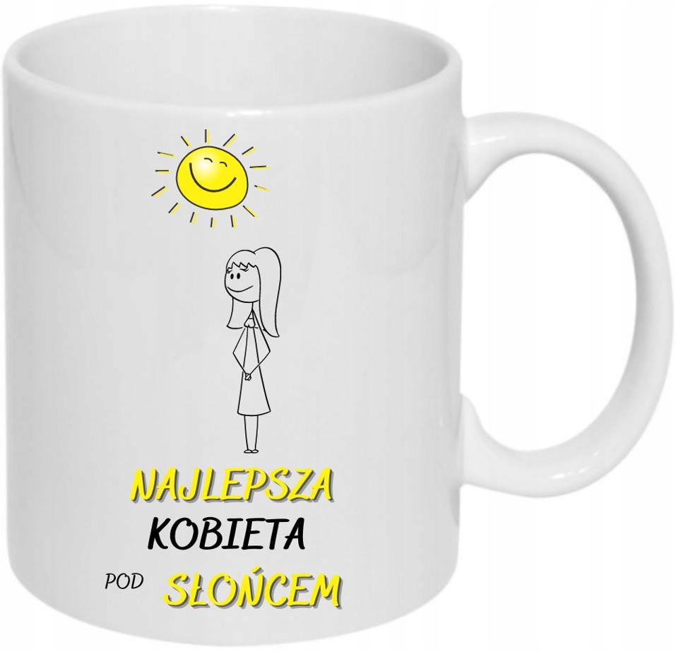 Kubek Najlepsza Kobieta Pod Słońcem