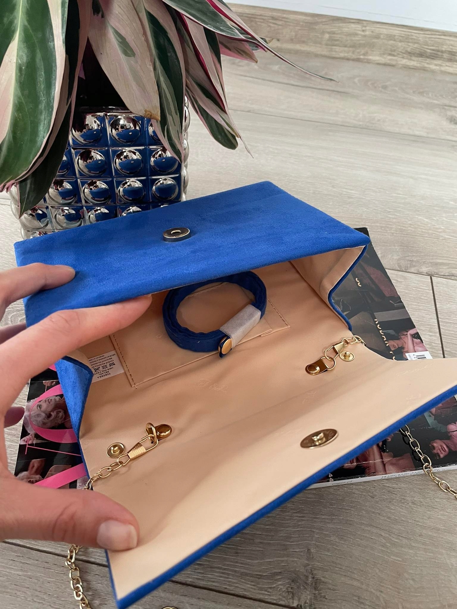 ZAMSZOWA TOREBKA KOPERTÓWKA WIZYTOWA WIECZOROWA Model KOPERTÓWKA