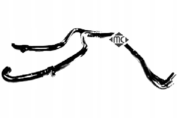 METALCAUCHO PRZEWÓD NAGRZEWNICY RENAULT CLIO 1.1