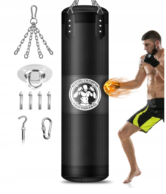 Ciężki worek bokserski (nie wypełnione) Kickboxing Boxing Karate Thai Fight