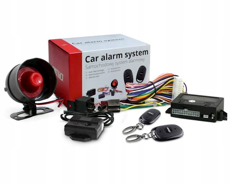 Alarm autoalarm Amio CA14 zestaw