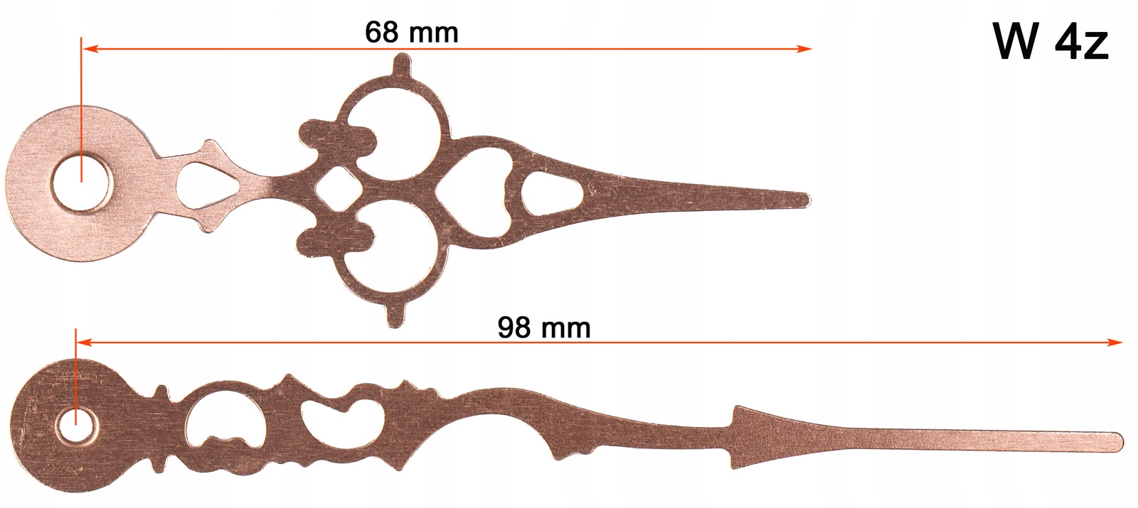 WSKAZÓWKI DO ZEGARA MECHANIZM KWARCOWY w4