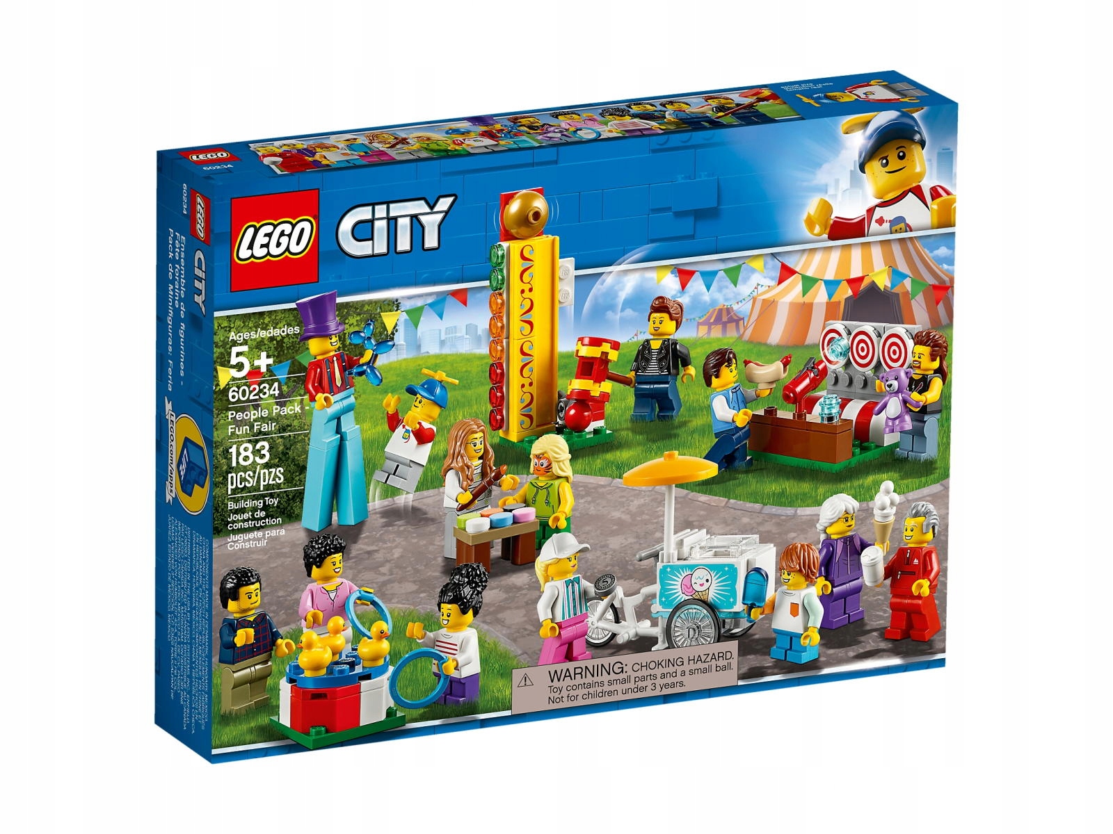 

Lego 60234 City Wesołe miasteczko minifigurki