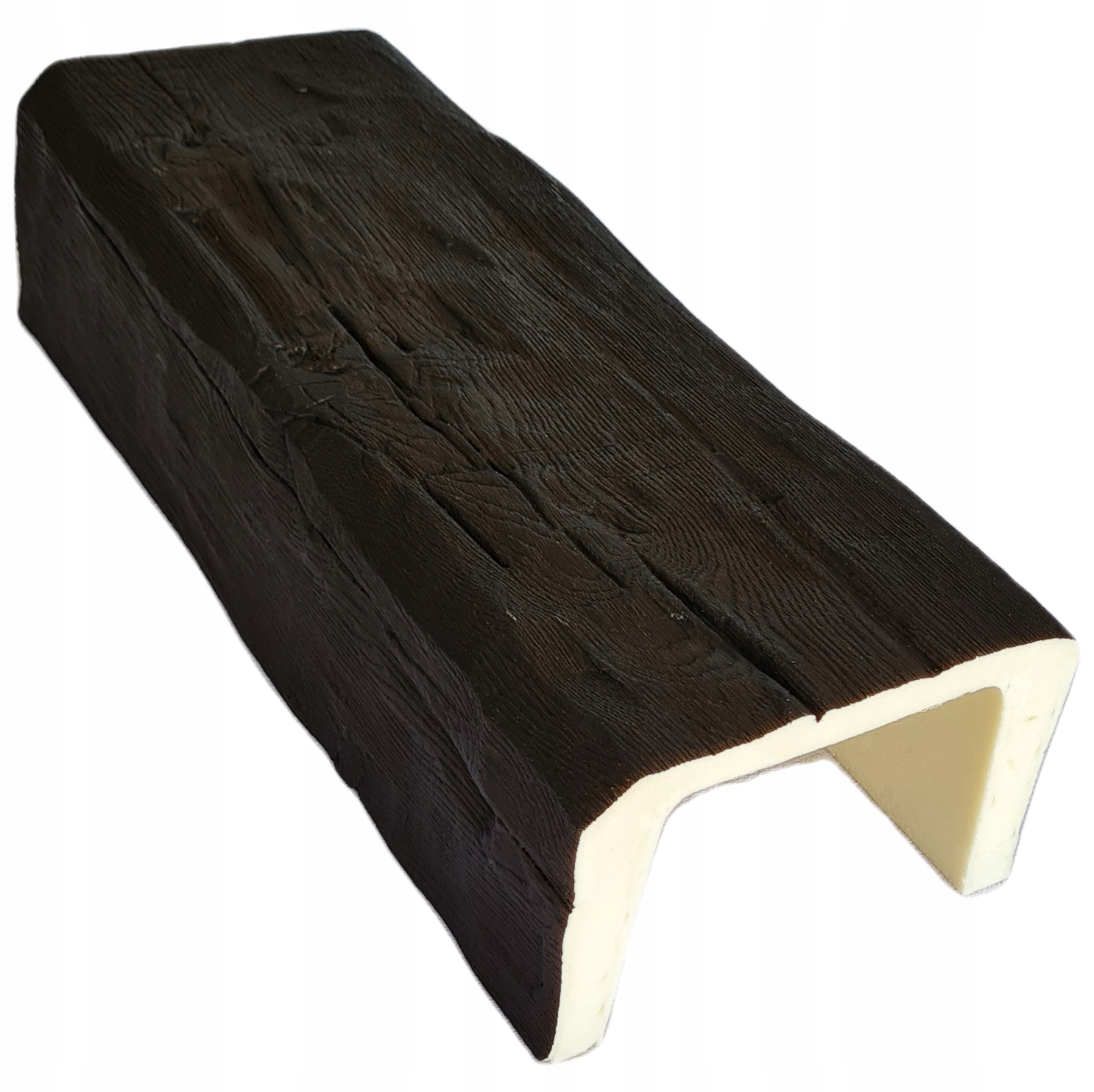 Rustikální nosník Ciosana, dekorativní nosník 20 x 13 cm x 3 m wenge