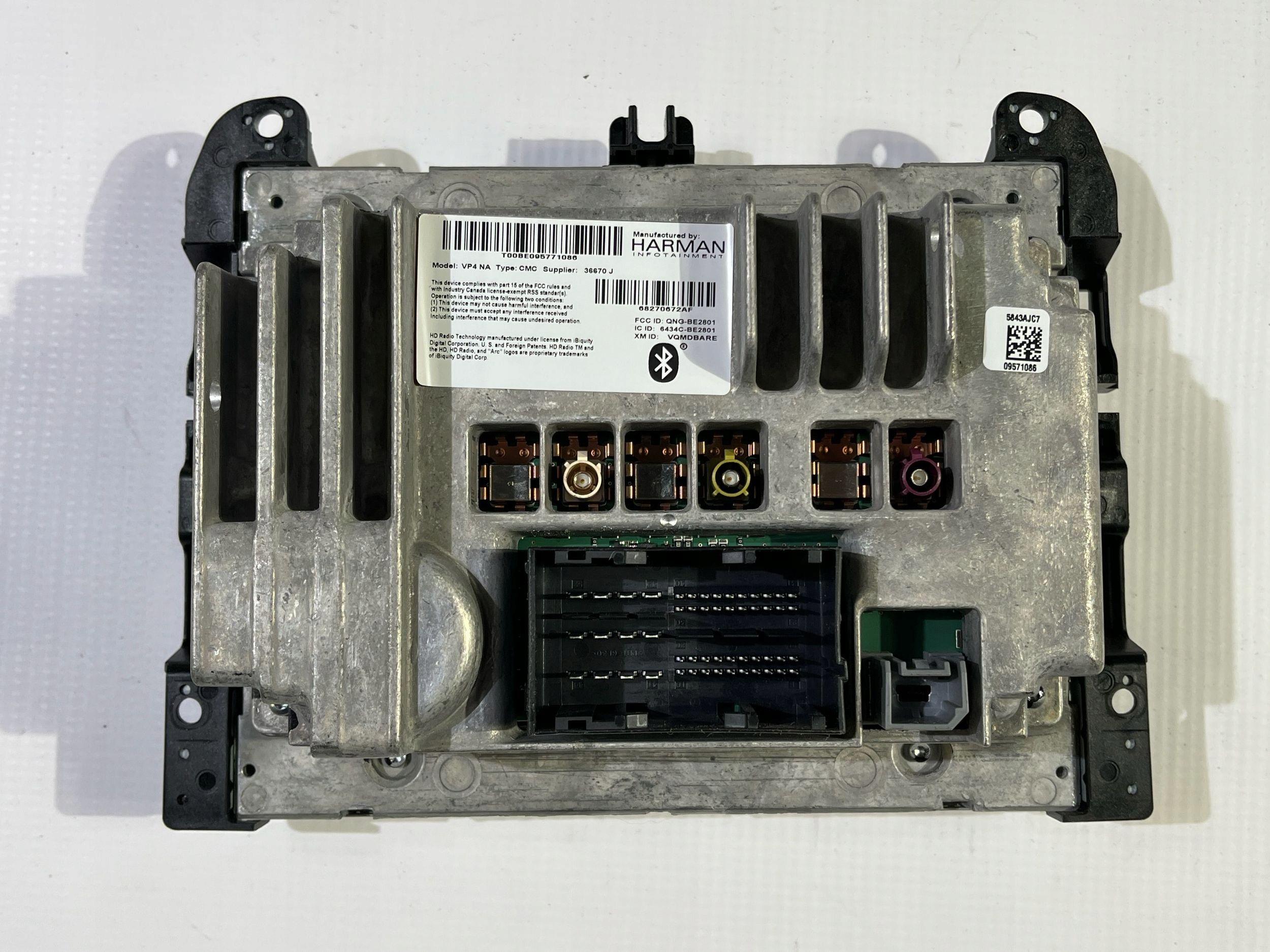 Écran radio Navigation Uconnect VP4 Dodge Durango 2016
