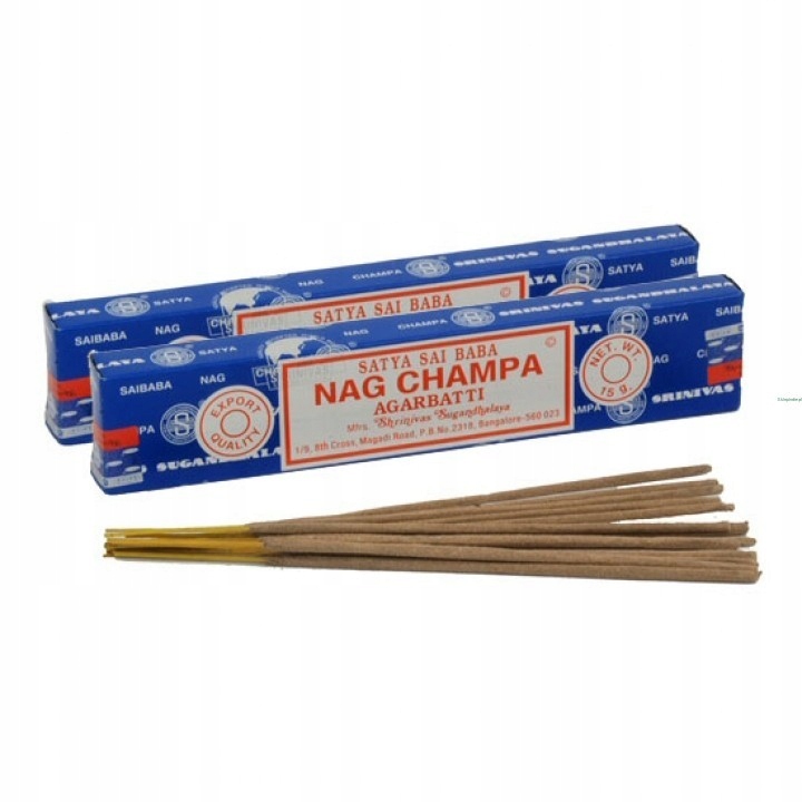 

Kadzidełka Nag Champa Sai Baba 15g Hurt