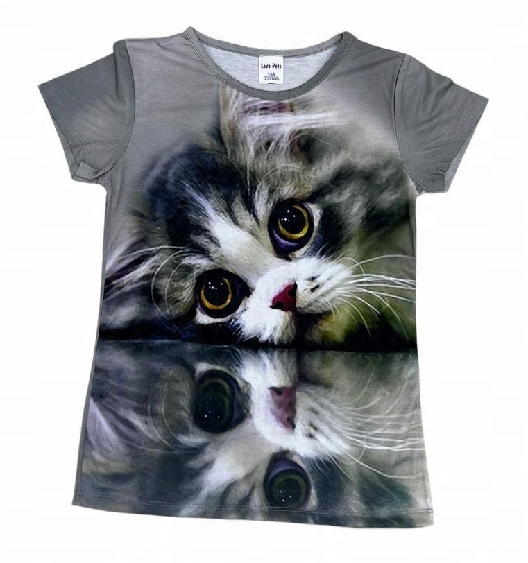

Koszulka t-shirt Kot Kotek 158 cm 12-13 lat