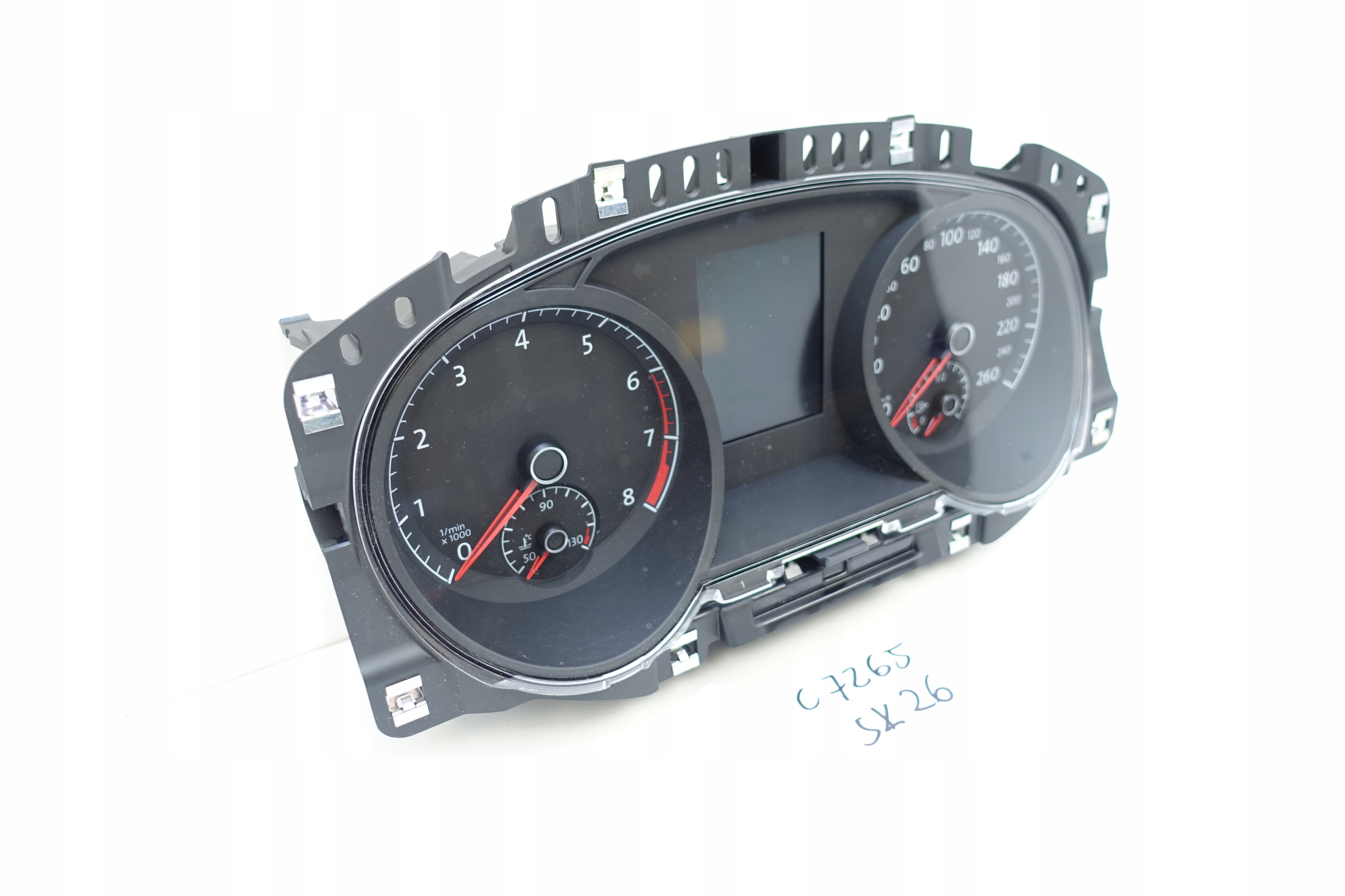 dials dials VW GOLF VII 7 5G 34568KM 5G1920740D