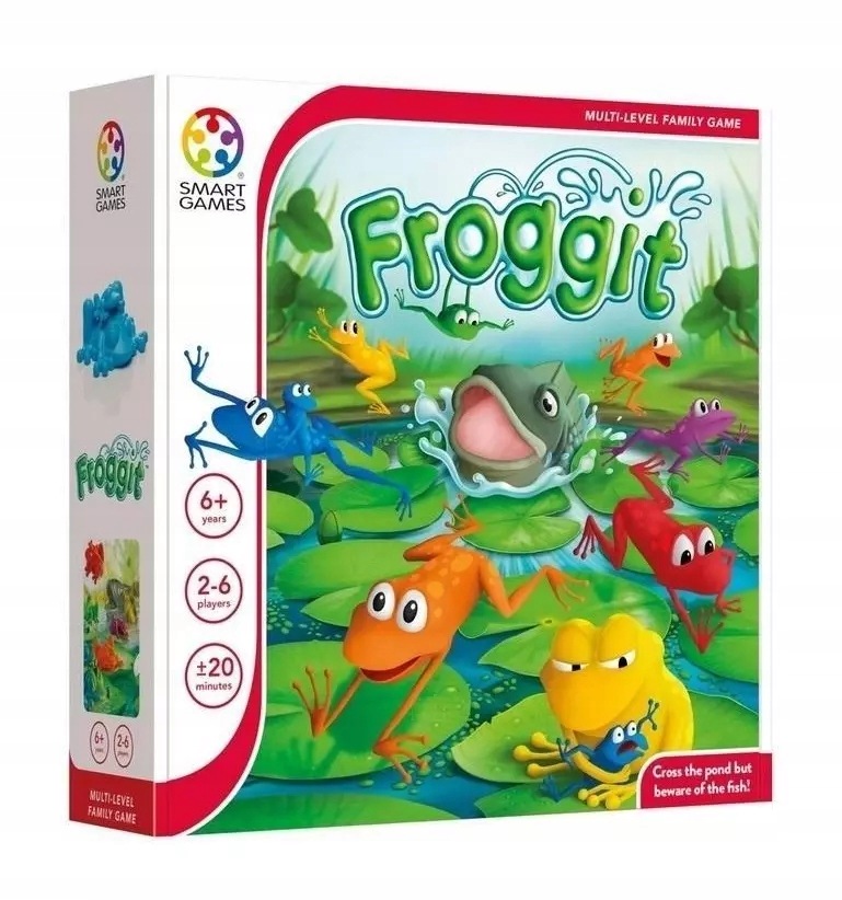 Smart Games Froggit Eng Logiczna Gra Dla Dzieci Iuvi Games