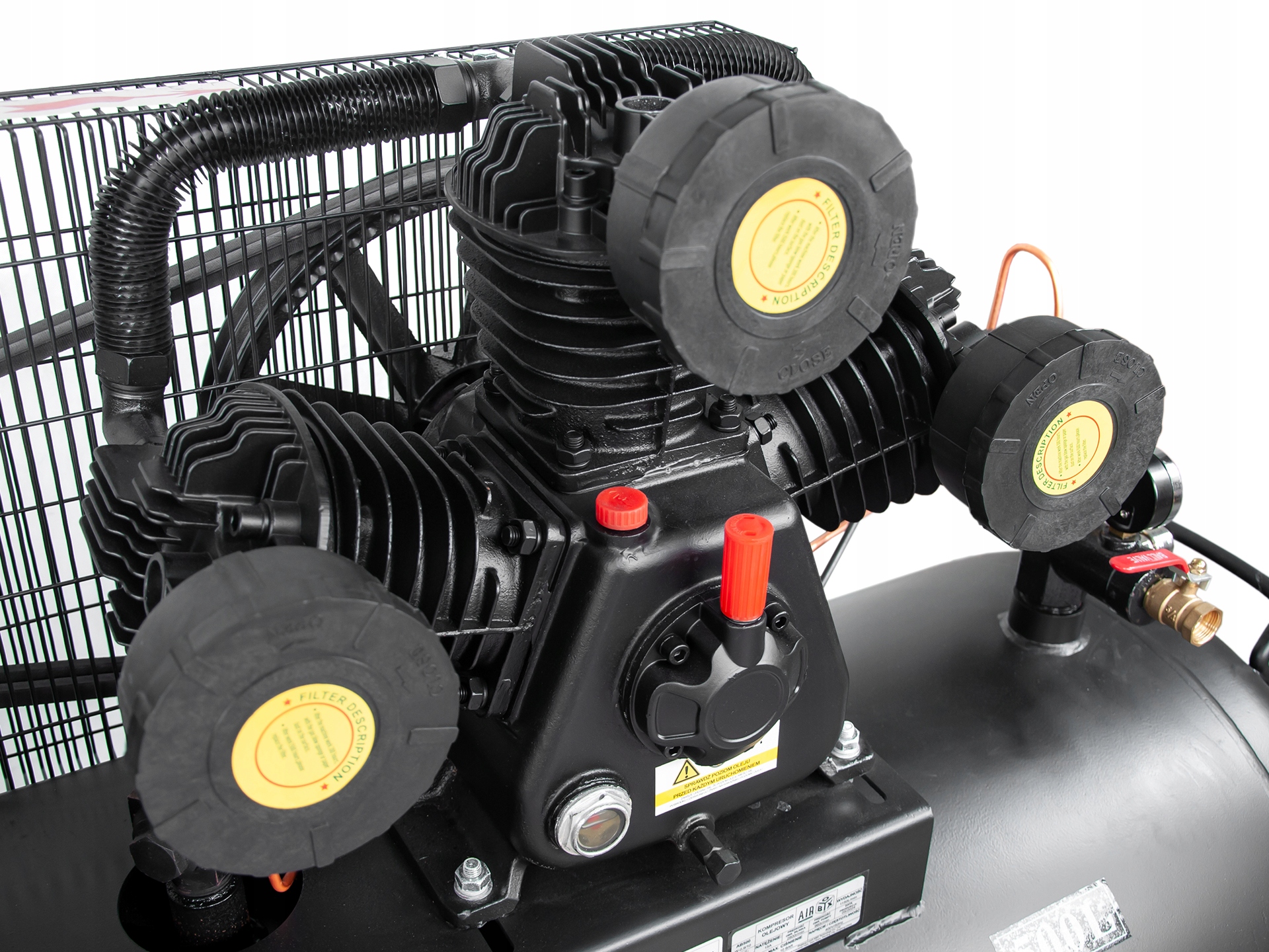 Kompresor olejowy Airbox AB500 500 l 10 bar Model AB500