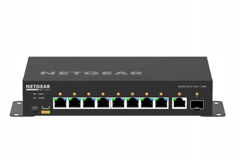 Netgear Przełącznik zarządzalny GSM4210PD 8xGE PoE 1xSFP
