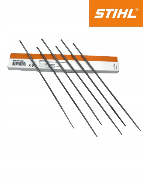 6 SZTUK PILNIKÓW OKRĄGŁYCH 4,0mm MS 180 181 STIHL