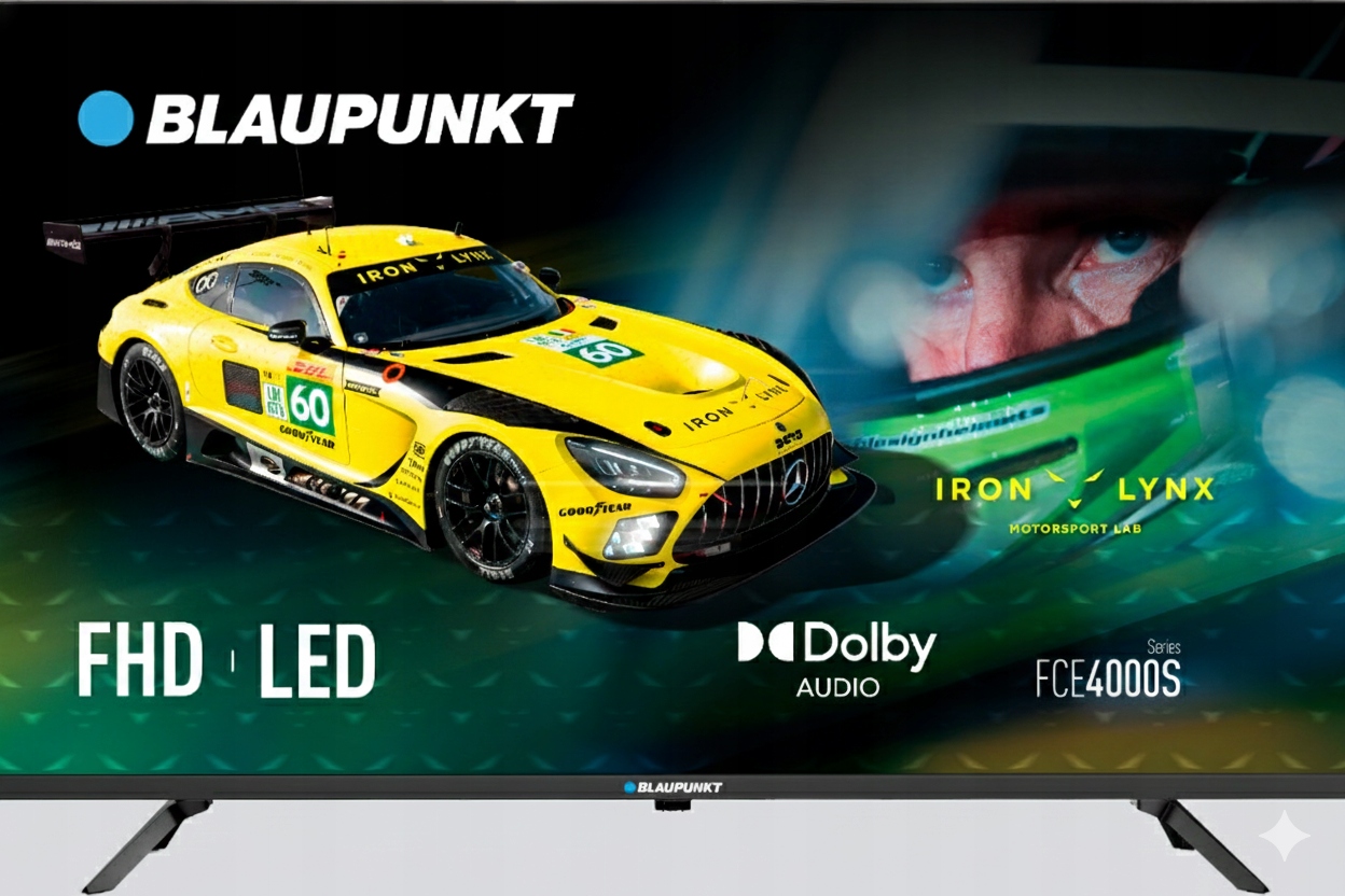 Blaupunkt 40FCE4000S Telewizor Led 40 Cali Tv Full Hd DVB-T/T2 Hdmi Dolby