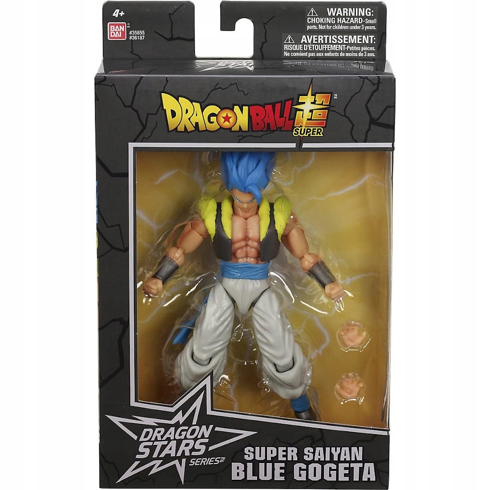 Dragon Ball Stars Série Bandai Pohyblivá Figurka Saiyan Blue Gogeta