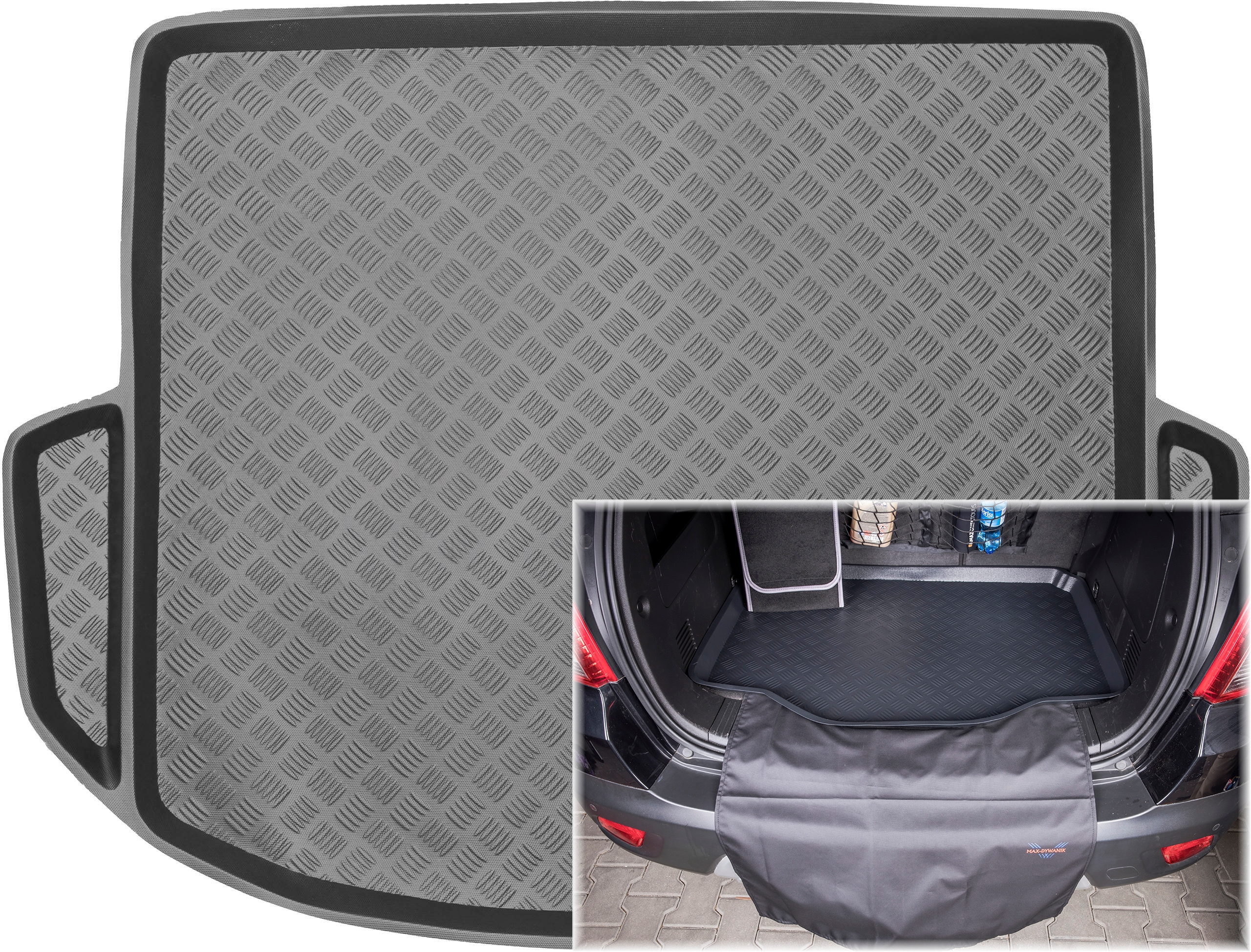 Hyundai Santa Fe 2012-2015 Mata Mix-plast kryt nárazníku