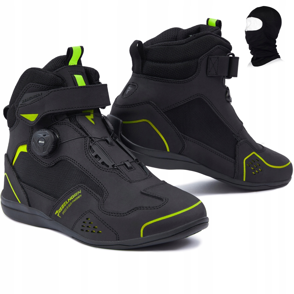 Motocyklové Topánky Rebelhorn Spark II Krátke Mestské „atop“ Darčeky