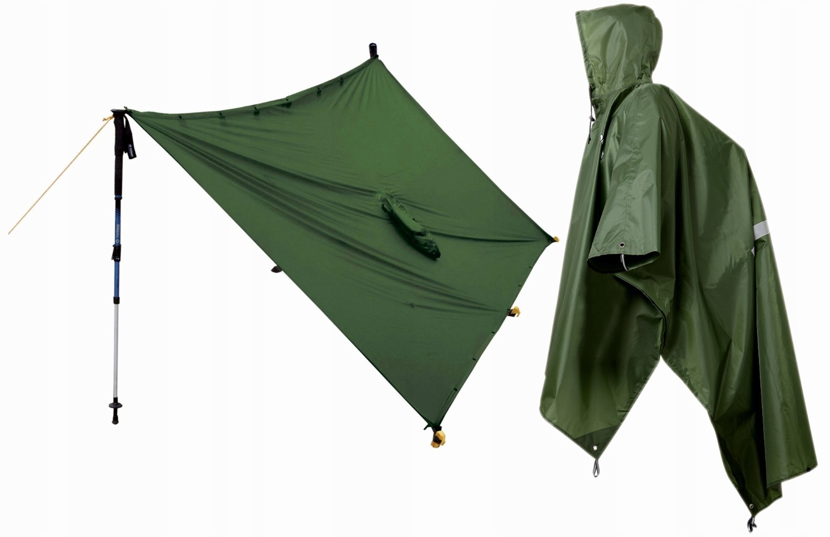 Poncho Peleryna Przeciwdeszczowa Wzrost 150-190 cm, 140x225cm Rockland Tarp