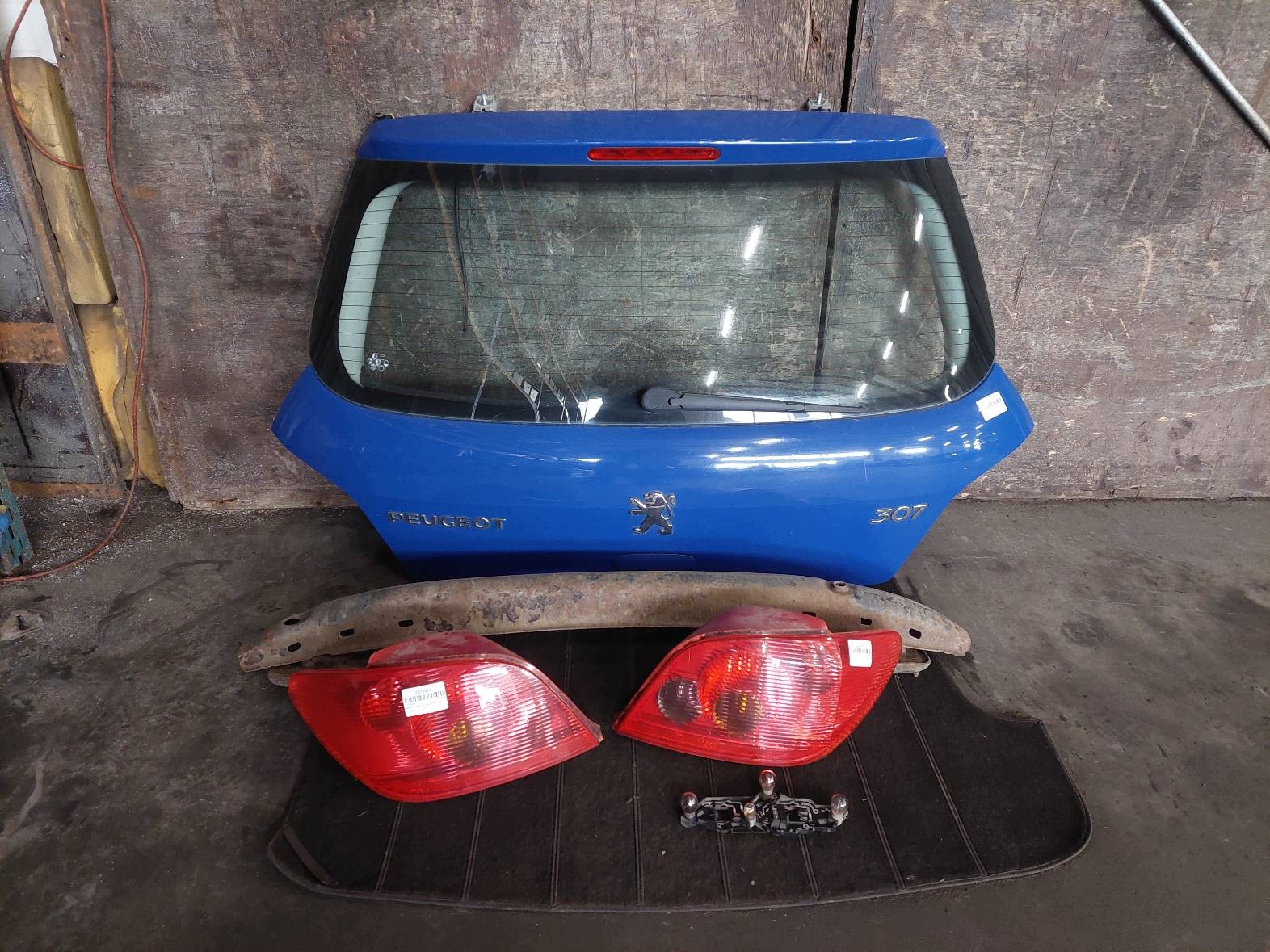 trunk door boot + lights PEUGEOT 307 EGJB ID: 227001
