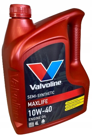 Valvoline Maxlife Półsyntetyczny 10W40 4l