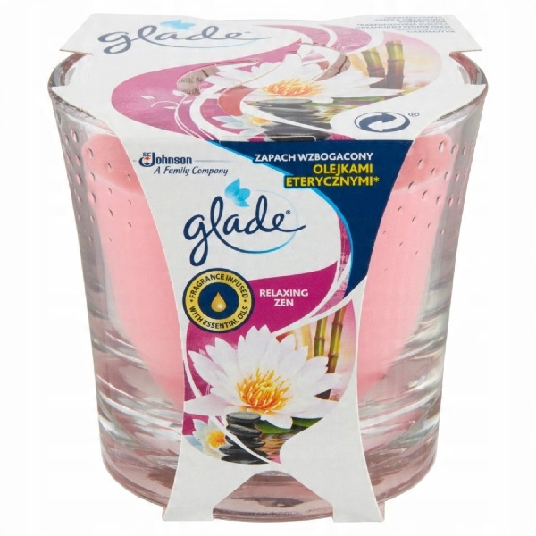 

Glade Świeca Zapachowa Relaxing Zen 129g