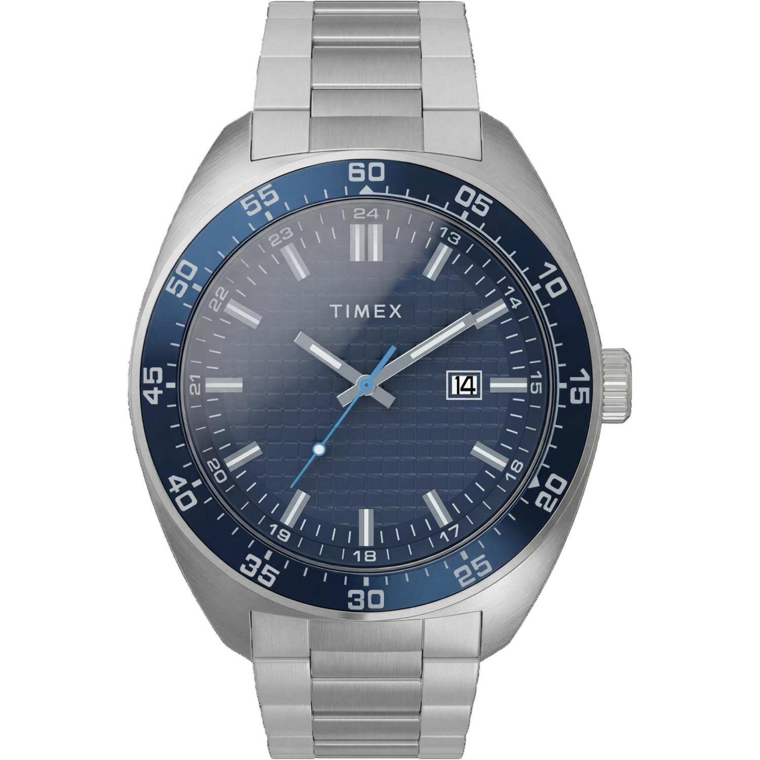 Pánské Hodinky Timex TW2Y88900 stříbrné