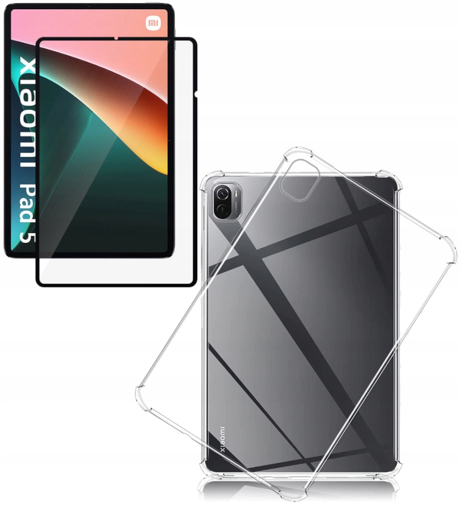 

Etui Pancerne Case Do Xiaomi Pad 5 2x Szkło 5D