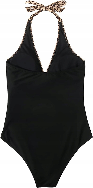 JEDNOCZĘŚCIOWY STRÓJ KĄPIELOWY ODKRYTE PLECY XXL Materiał dominujący poliester