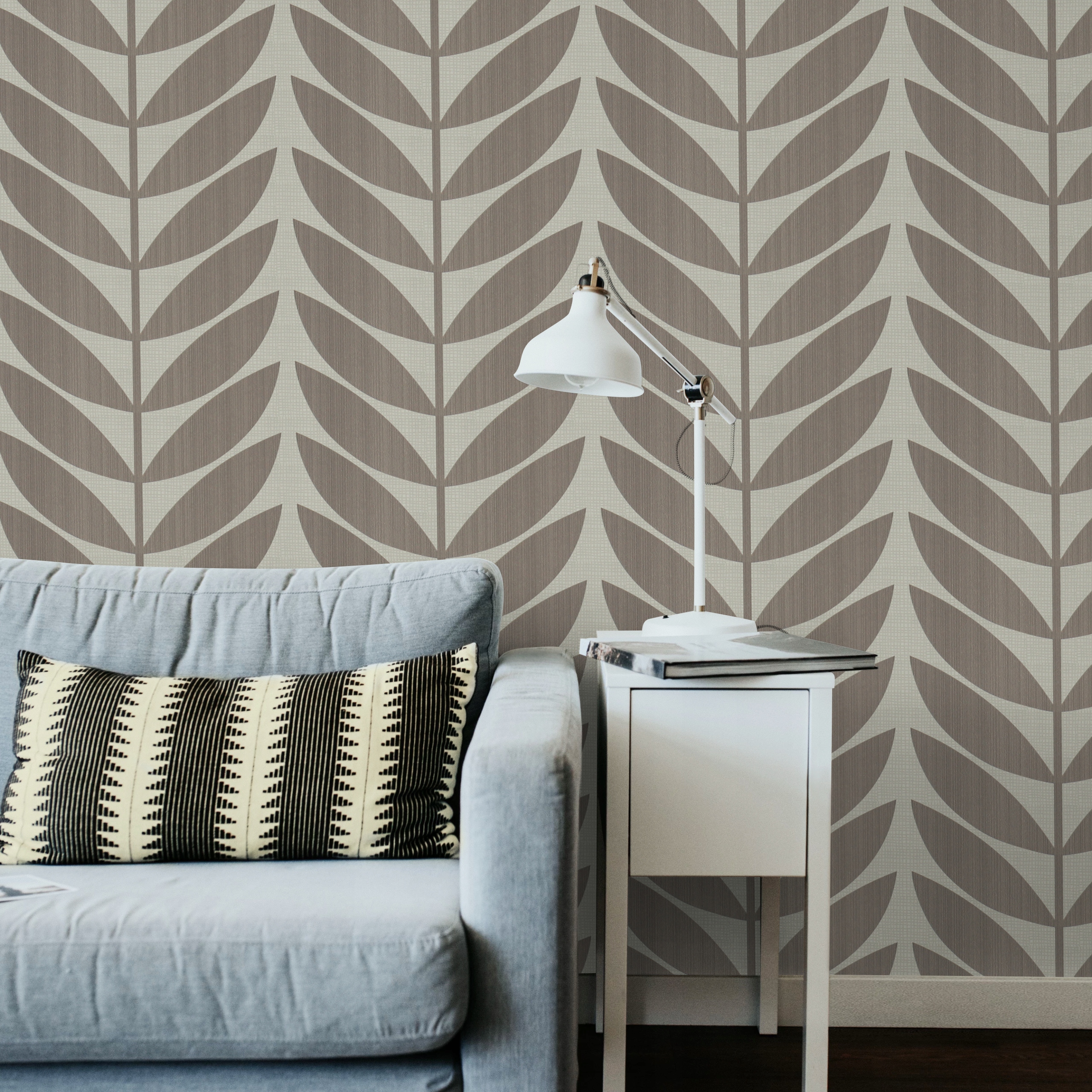 TAPETA NA ŚCIANĘ BOHO BRĄZY I BEŻE 5,2M2 ROLKA Długość 10.05 m