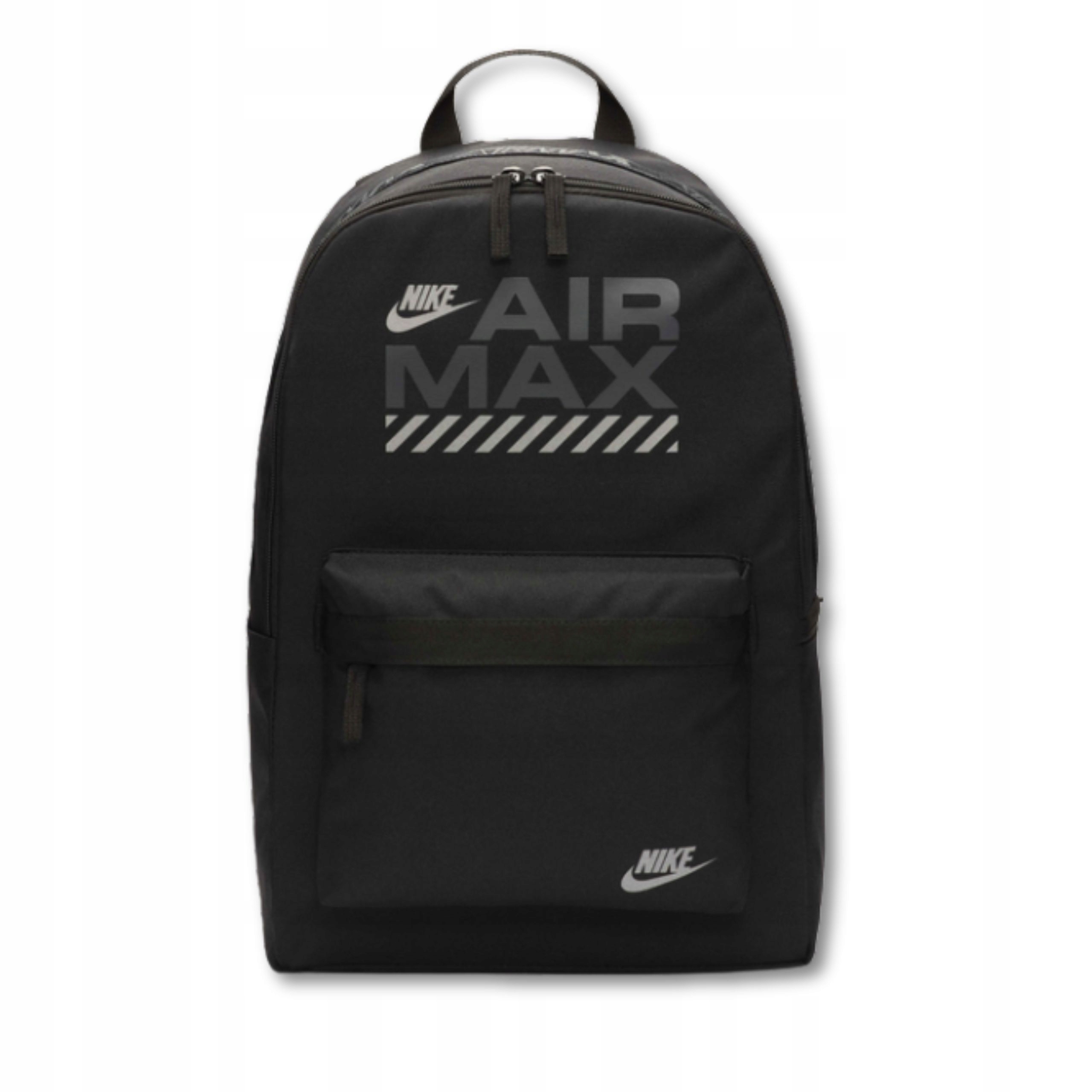 Nike Heritage Air Max HF6966-010 Školní Batoh Sportovní Černý 25L