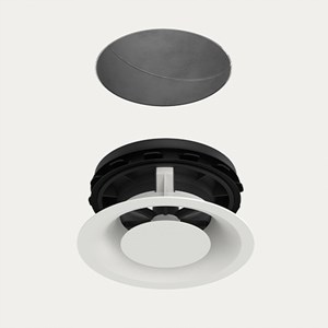 Bezrámečkový anemostat DucoVent Premium trim 125 mm (0000-5004)