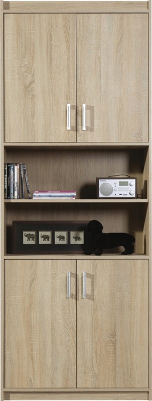 

ME6 Regał Z Drzwiczkami Dąb Sonoma